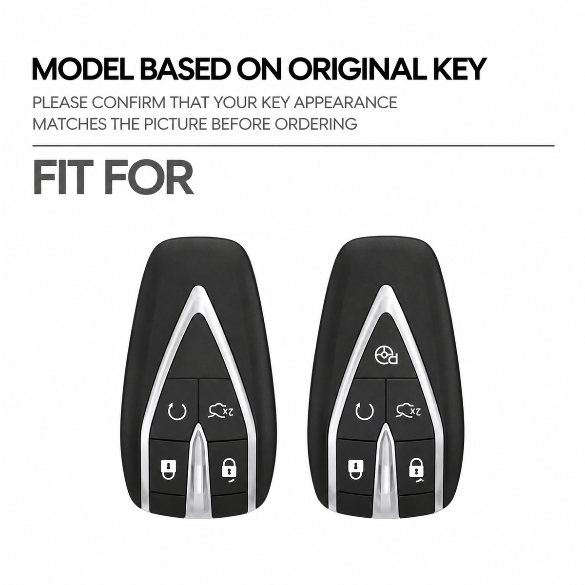 TPU Car Key Fob Cover for Changan Eado, UNI-T, CS35 Plus, CS55 Plus & CS75 Plus