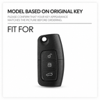 TPU Car Key Fob Cover for Ford Focus MK4, Ka, Puma, Fiesta, Fusion, Kuga, Grand C-Max, Mondeo & EcoSport