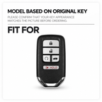TPU Car Key Fob Cover for Honda Civic, Accord, Pilot & CR-V – 2015–2018 – 5 Buttons