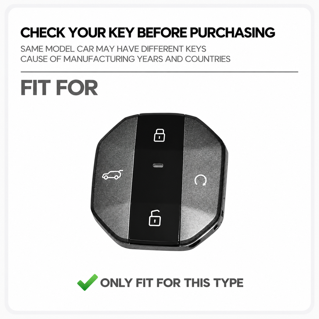 TPU Car Key Fob Cover for Jetour Freer, Freedom, T2, Traveller & T1 – 2025+