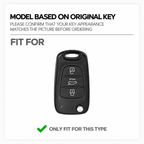 TPU Car Key Fob Cover for Kia Sportage, Rio 3, Soul, Optima, Ceed, K5 & K2