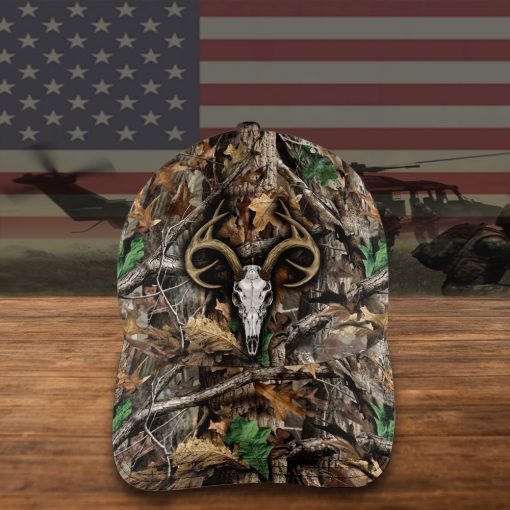 Hunting Deer Lover Custom Classic Cap For Weekend Outings Holidays And Thoughtful Gifting