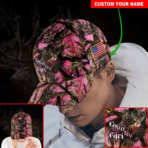 Hunting Deer Lover Custom Classic Cap For Seasonal Outings Outdoor Adventures And Daily Wear