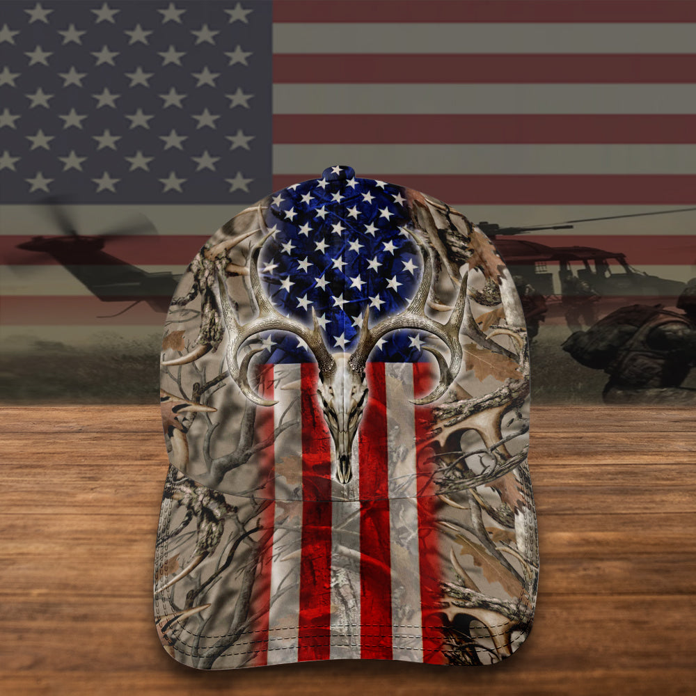 Hunting Deer Lover Custom Classic Cap For Outdoor Travel Parties And Thoughtful Holiday Gifting