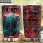 Wolf Kindness Personalized 20 Oz Tumbler For Coffee Travel And Daily Drinks
