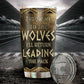 Wolf Kindness Personalized 20 Oz Tumbler For Coffee Travel And Daily Drinks