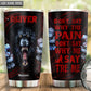 Wolf Kindness Personalized 20 Oz Tumbler For Coffee Travel And Daily Drinks