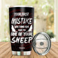 Wolf Kindness Personalized 20 Oz Tumbler For Coffee Travel And Daily Drinks
