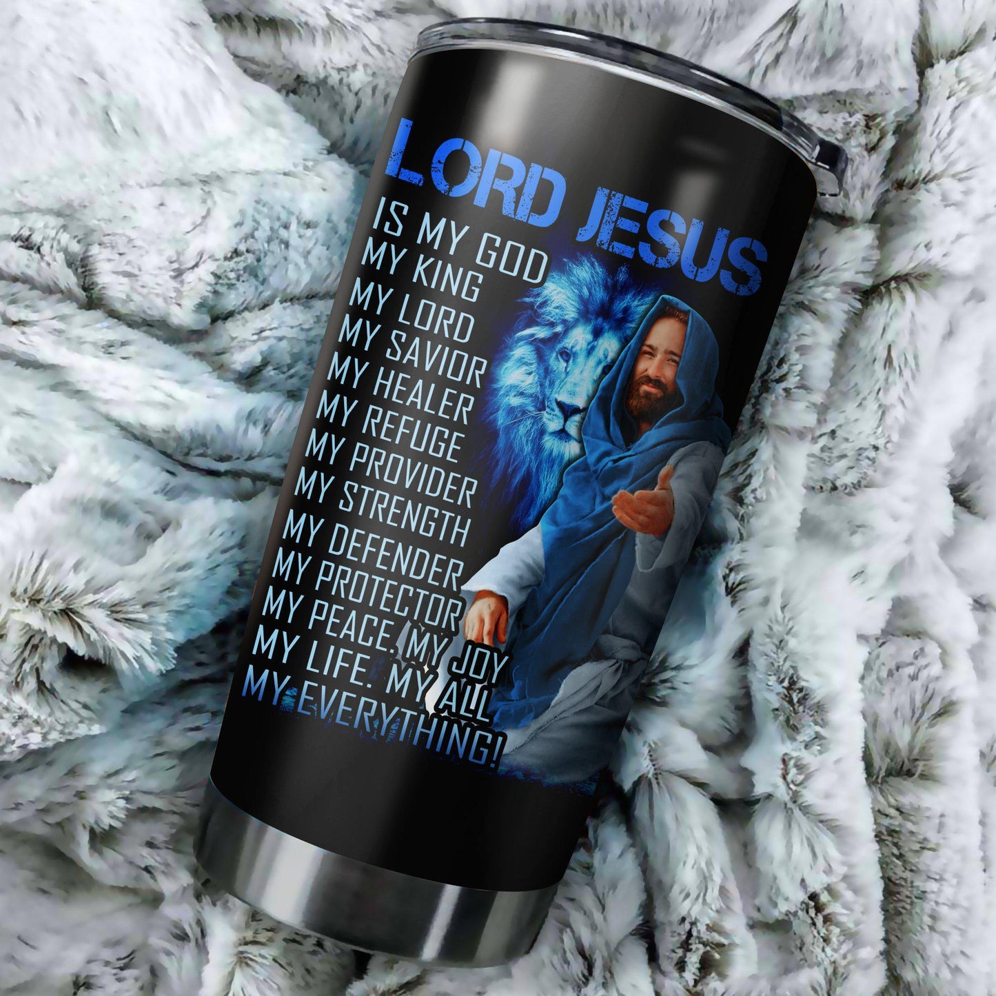 Jesus 20 Oz Tumbler For Coffee Travel And Daily Drinks