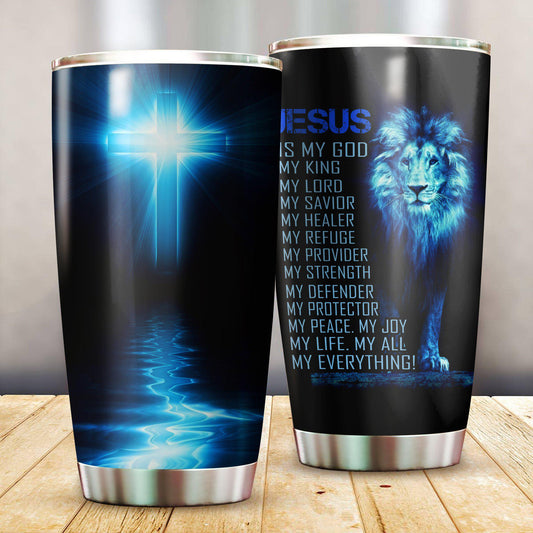 Jesus 20 Oz Tumbler For Coffee Travel And Daily Drinks
