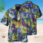 Tabby Cat Hawaiian Shirt For Summer Vacation, Beach Travel, And Casual Wear