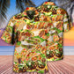 Vintage Food True Tacos Hawaiian Shirt Pattern View For Relaxed Warm Weather Outfits