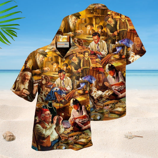 Vintage Tailor Hawaiian Shirt For Beach Days, Summer Outings, And Thoughtful Gift Giving