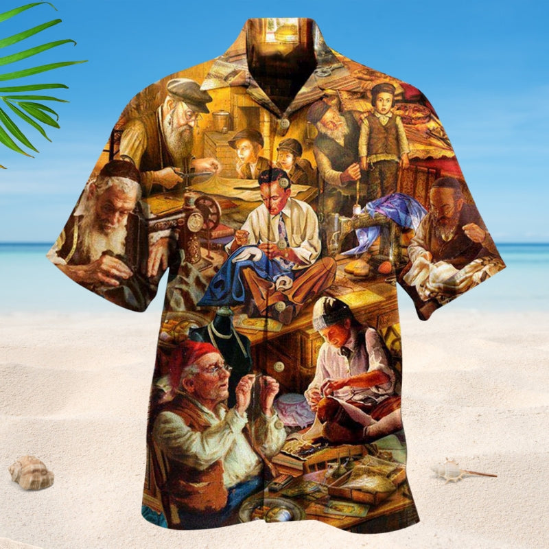 Vintage Tailor Hawaiian Shirt For Beach Days, Summer Outings, And Thoughtful Gift Giving