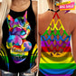 LGBT Love Pride Hollow Tank Top For Positive Messages And Daily Comfort