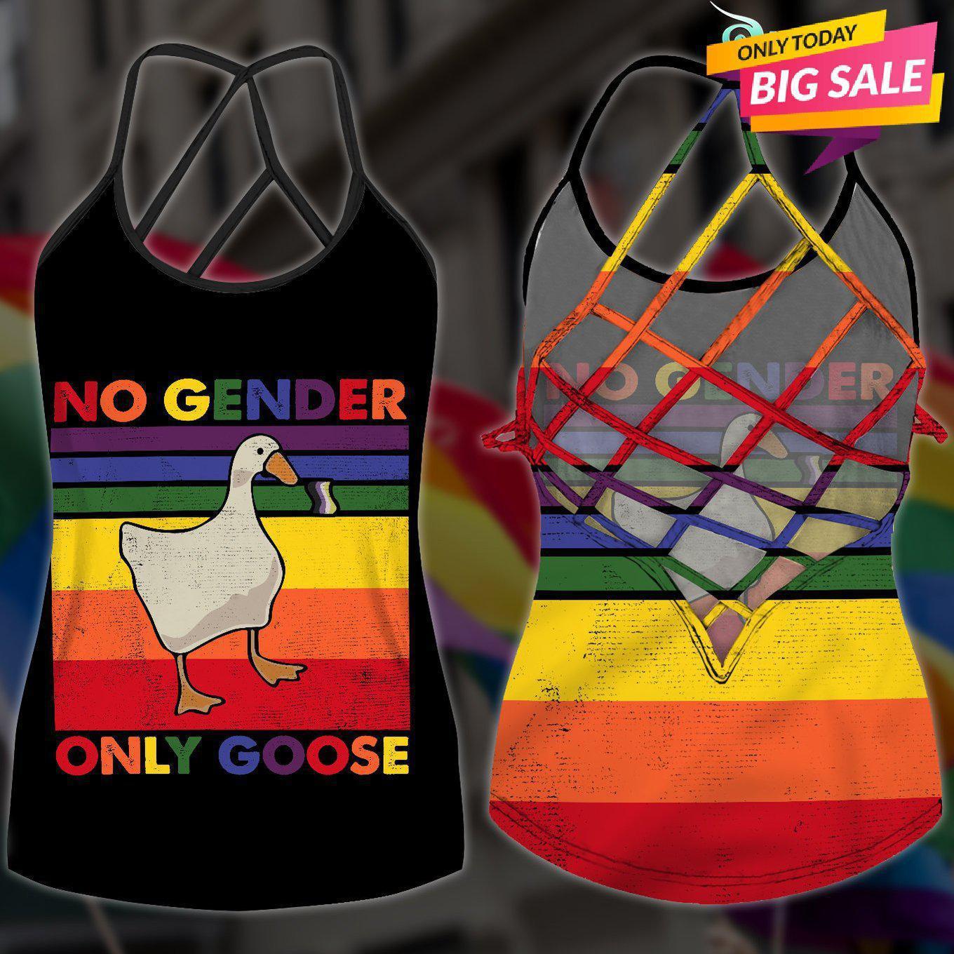 LGBT Love Pride Hollow Tank Top For Supportive Communities And Daily Outfits