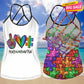 Autism Love Hollow Tank Top For Awareness Events And Weekend Outfits