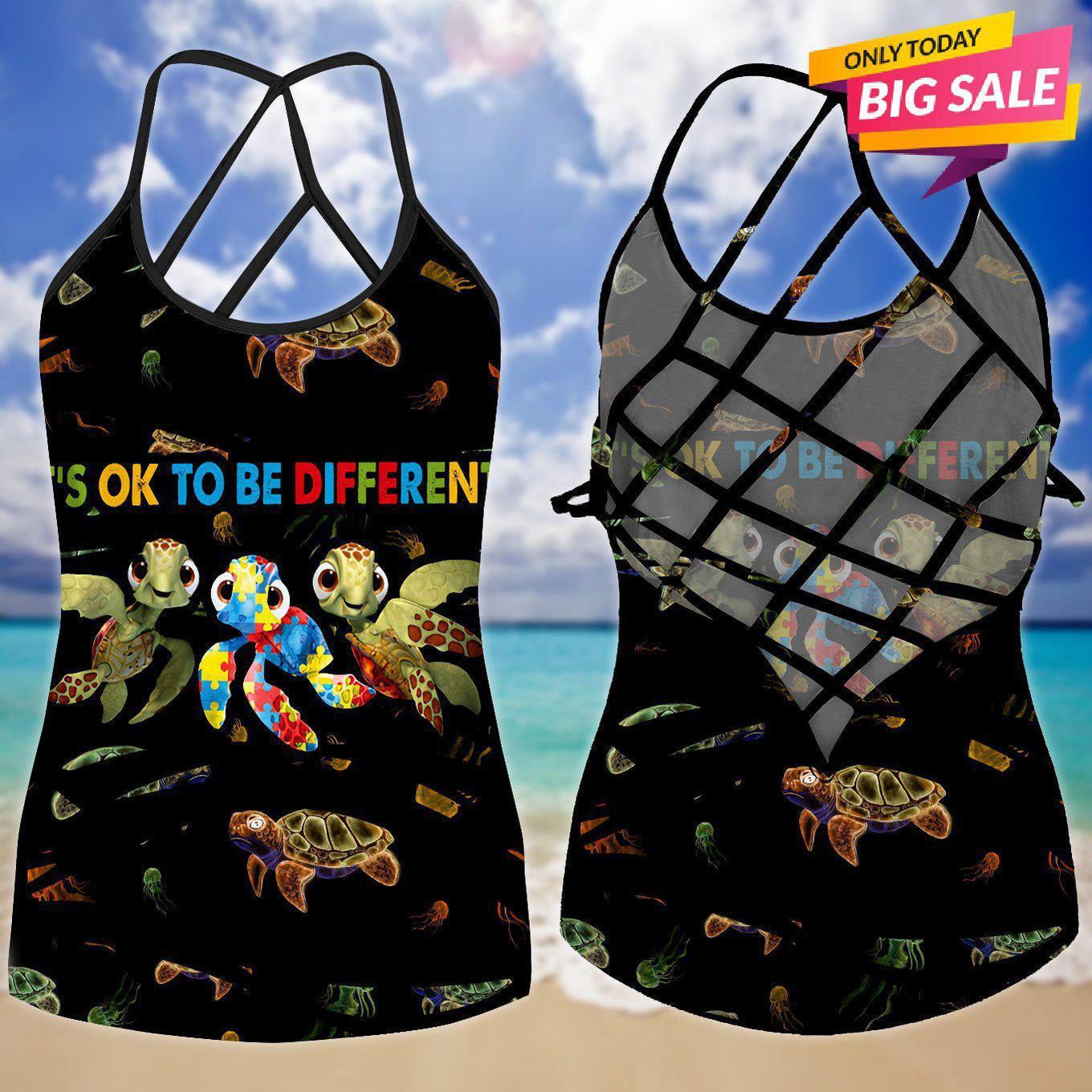 Autism Love Hollow Tank Top For Awareness Walks And Weekend Style