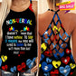 Autism Love Hollow Tank Top For Positive Advocacy And Everyday Wear