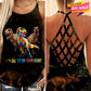 Autism Love Hollow Tank Top For Community Activities And Comfort