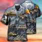 Dark Tank Hawaiian Shirt For Summer Vacation And Beach Travel
