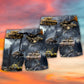Dark Tank Military Beach Shorts For Outdoor Adventures And Thoughtful Seasonal Gifts