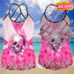 Cancer Strength Hollow Tank Top For Community Activities And Comfort