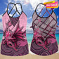 Cancer Strength Hollow Tank Top For Community Gatherings And Fitness Days