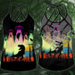 Dinosaurs Peace Life Hollow Tank Top For Fitness Training And Travel