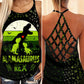 Dinosaurs Peace Life Hollow Tank Top For Meditation Practice And Festivals