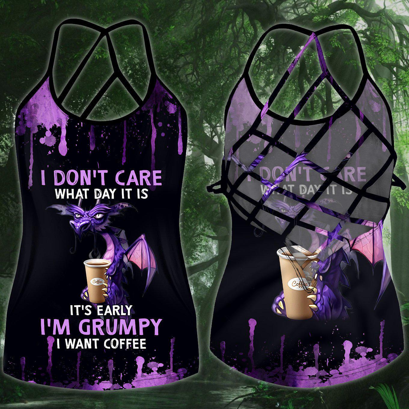Dragon Strength Everyday Hollow Tank Top For Workouts Festivals And Bold Style