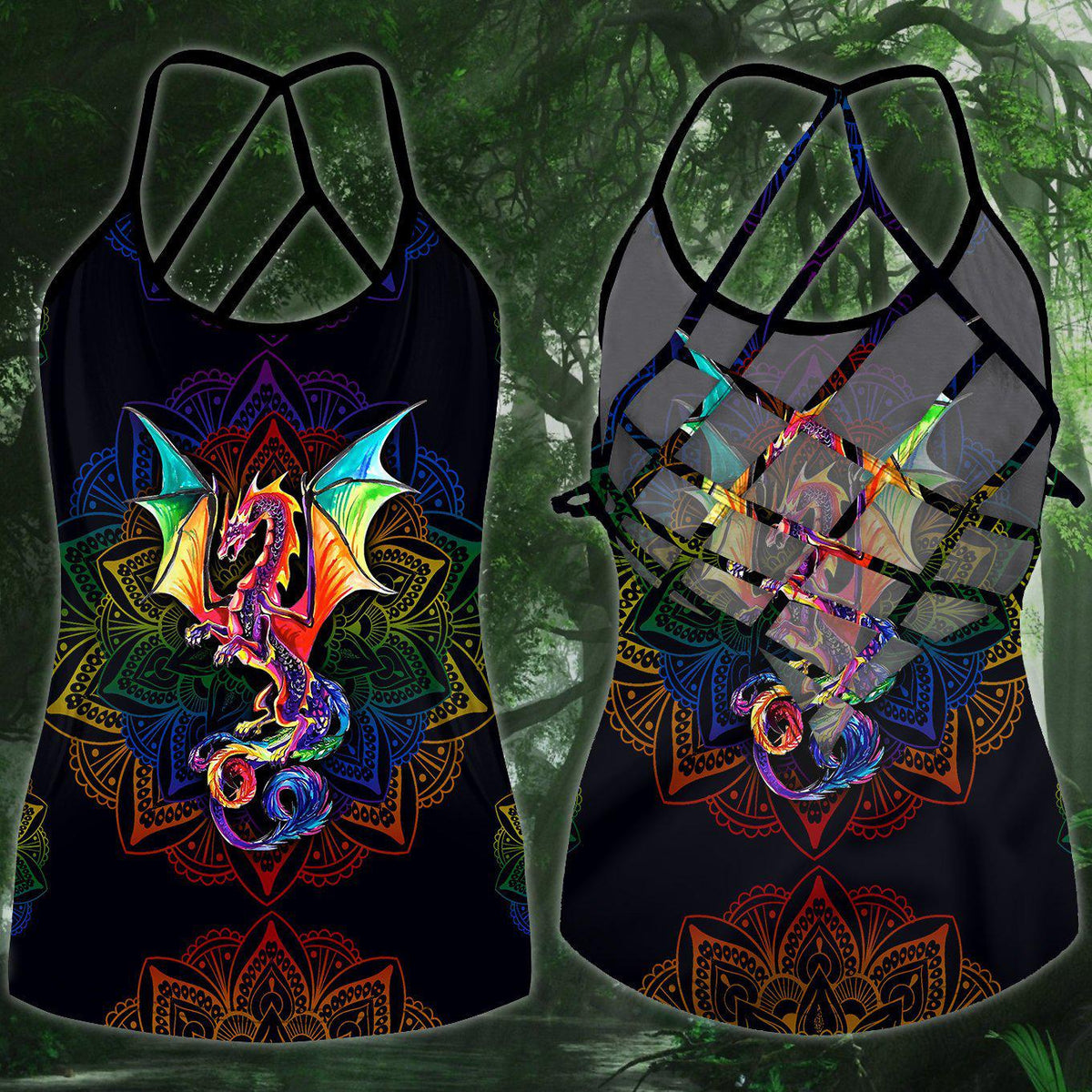 Dragon Strength Everyday Hollow Tank Top For Fitness Sessions And Daily Wear
