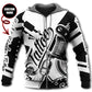 Black White Classic Tattoo Personalized Hoodie For Everyday Streetwear Seasonal Travel And Gift Giving