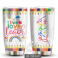 Teacher Live Love And Teach Personalized 20 Oz Tumbler For Coffee Travel And Daily Drinks