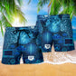 Information Technology Beach Shorts Pattern Detail For Warm Weather Comfort And Flexible Everyday Wear