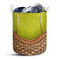 Tennis Ball Rattan Texture Laundry Basket For Bathroom Bedroom Storage