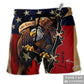 Texas Eagle Peace Life Personalized Hawaiian Beach Shorts For Outdoor Gatherings And Comfort