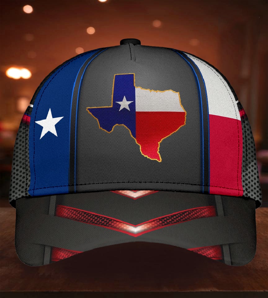 Texas Flag State Pride Classic Cap For Daily Styling Weekend Travel And Outdoor Activities