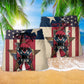 Texas Peace Life Skull Beach Shorts For Coastal Adventures And Relaxed Summer Wear