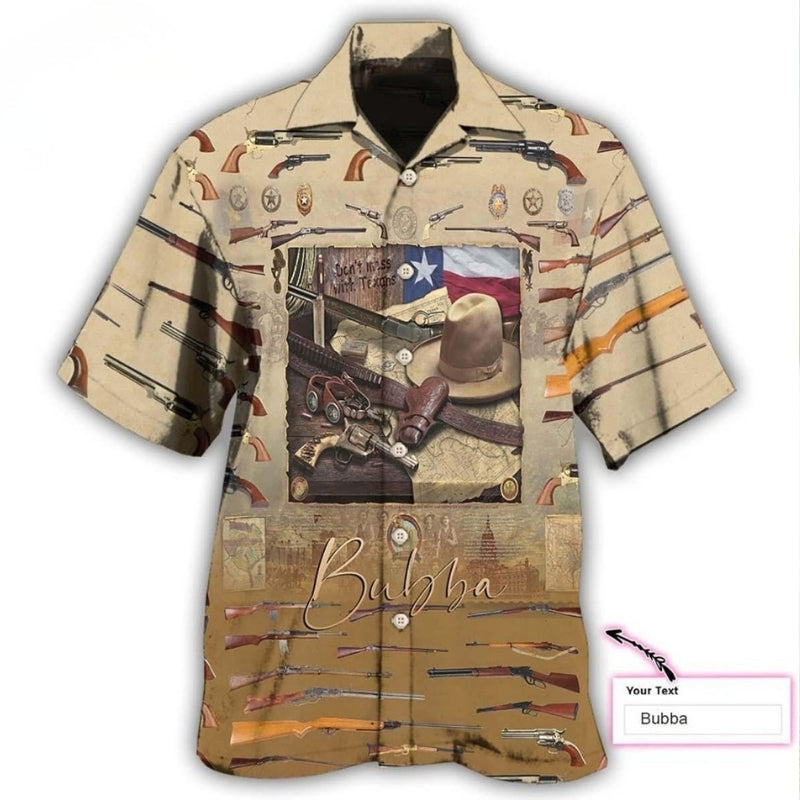 Texas Peace Custom Name Hawaiian Shirt For Island Adventure And Summer Event Style