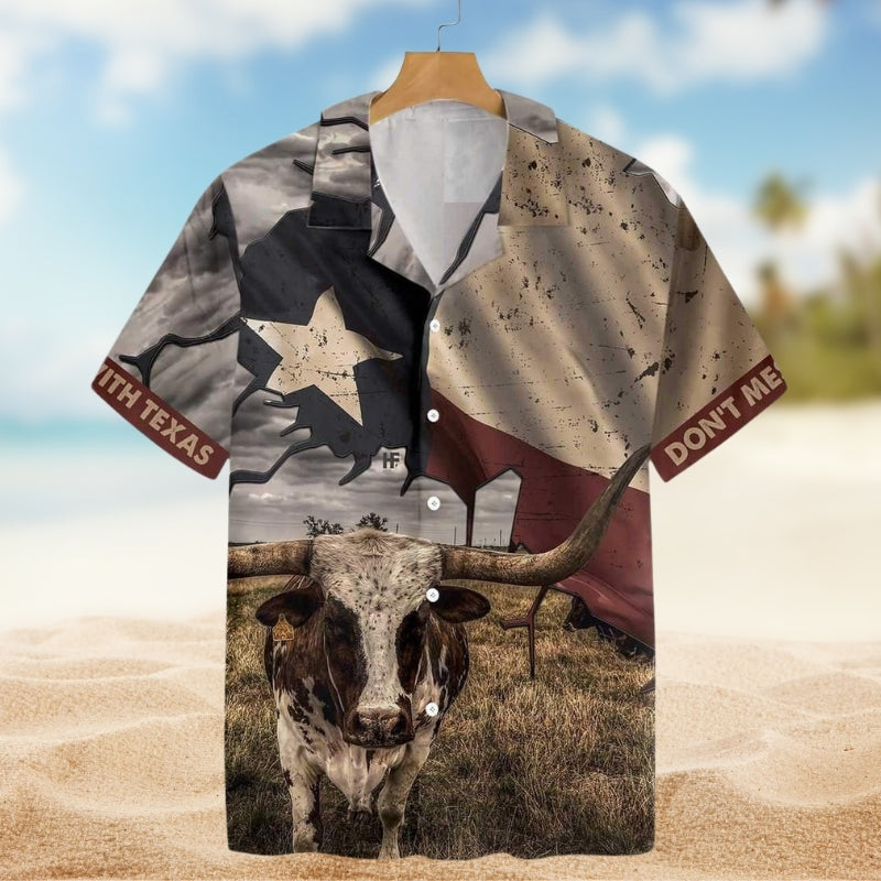 Texas Peace Hawaiian Shirt For Resort Holiday, Island Getaway, And Thoughtful Gifting