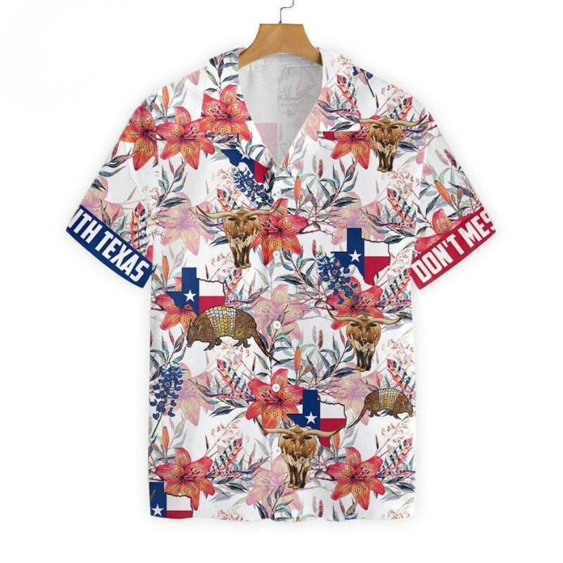 Texas Peace Hawaiian Shirt For Family Vacation, Cruise Journey, And Relaxed Resort Style