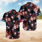 Texas Peace Hawaiian Shirt For Coastal Adventure, Outdoor Event, And Beachside Style