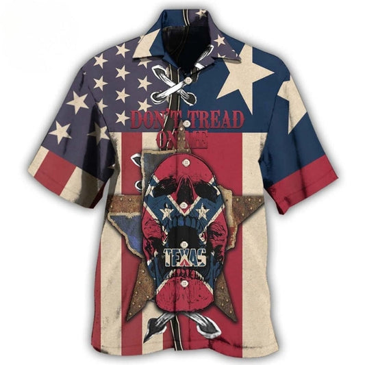 Texas Peace Hawaiian Shirt For Weekend Escape, Beachside Event, And Coastal Casual Wear