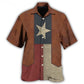 Texas Peace Hawaiian Shirt For Tropical Retreat And Summer Party Style