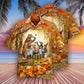 Thanksgiving Hawaiian Shirt With All Over Print For Resort Travel Summer Outings And Casual Gatherings