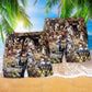 First Thanksgiving Beach Shorts Pattern Detail For Cruise Vacations And Relaxed Holiday Style