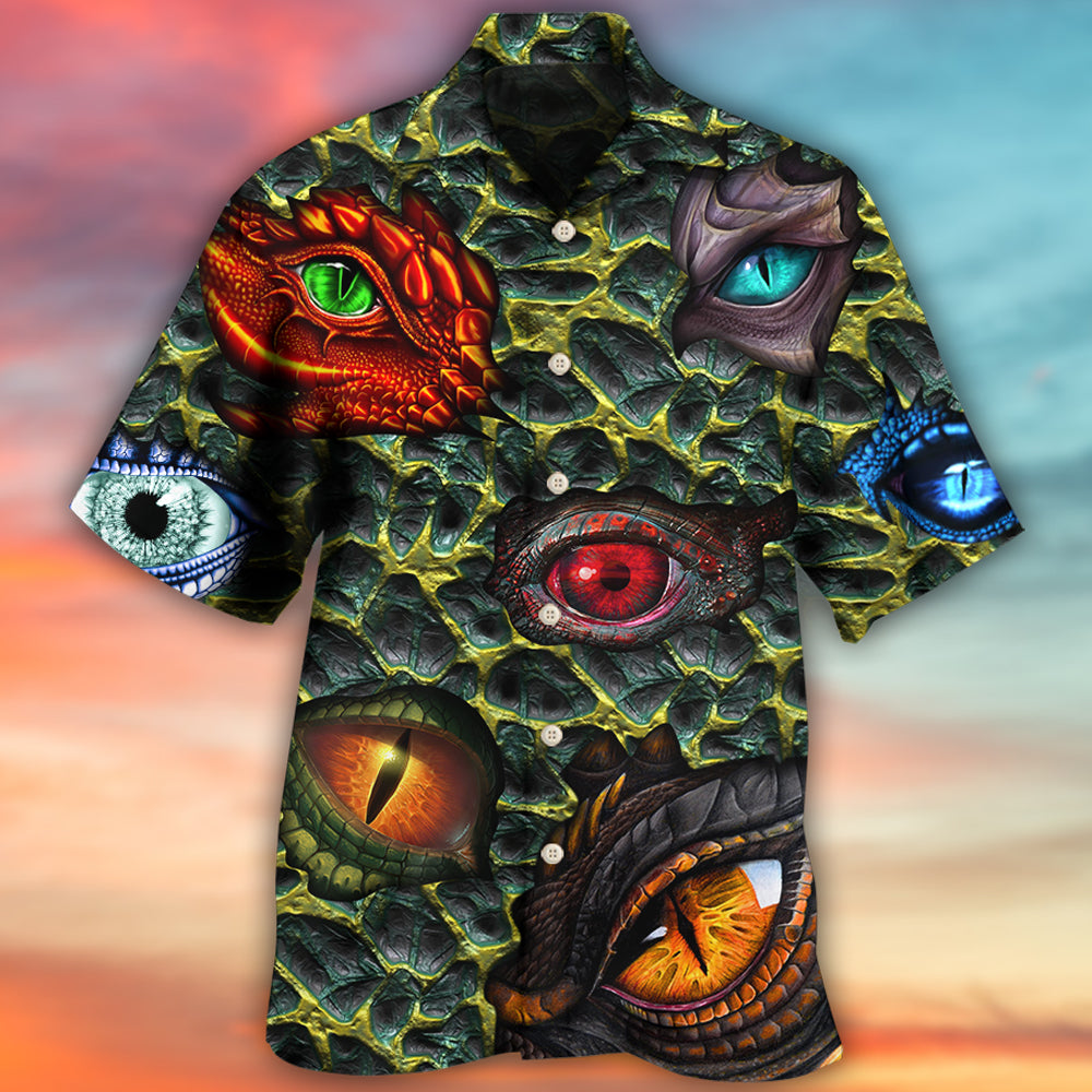 Dragon Eye Hawaiian Shirt For Poolside Relaxation And Sunny Getaways