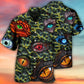 Dragon Eye Hawaiian Shirt Pattern View For Lightweight Everyday Style