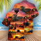 Tractor Farm Harvest Great Plentiful Hawaiian Shirt Pattern Detail For Summer Holidays And Outdoor Fun